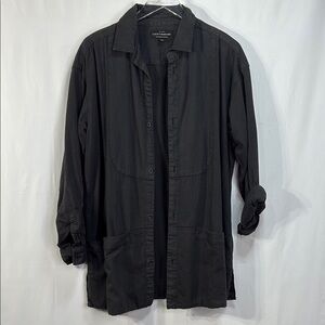🏕️Lucky Brand off Black  chore shirt Jacket